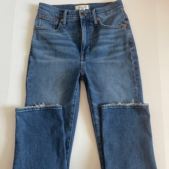 Madewell slim demi-boot women’s jeans 25 - Picture 1 of 8